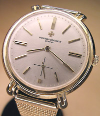 Vacheron & Constantin with a silvered professional dial refinish