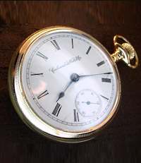 1898 Columbus watch co. open face pocket watch